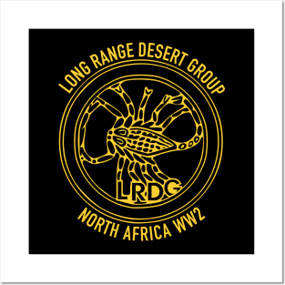 Long Range Desert Group LRDG Posters and Art
